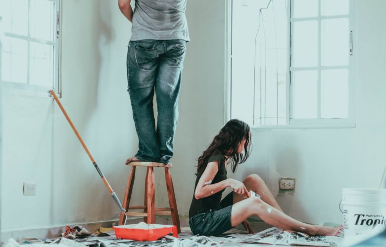 pantalon de bricolage pour peinture et autres travaux salissants